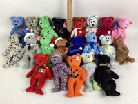 TY Beanie Babies some with tags, includes (21)