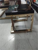 Sable Mirror Side Table