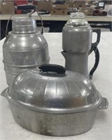 Aluminum Roaster, Coffee Pot and More