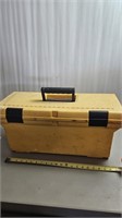 Rubbermaid toolbox and tools