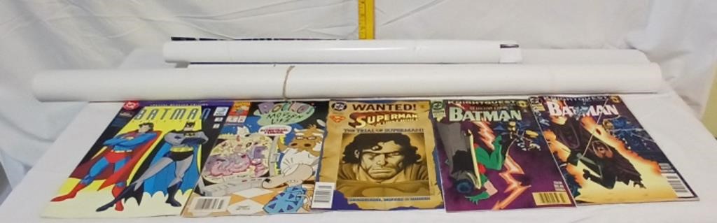 DC & Marvel Comics w/ Posters