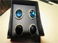 New Box with 2 Pair of Pierced Earrings