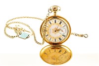 Jewelry 14k Gold Elgin 17 Jewel Pocket Watch