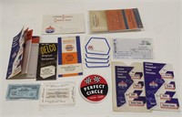Vintage Promotional Service Station Adv Items &
