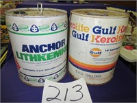 2 five gal Kero cans (see Pics)