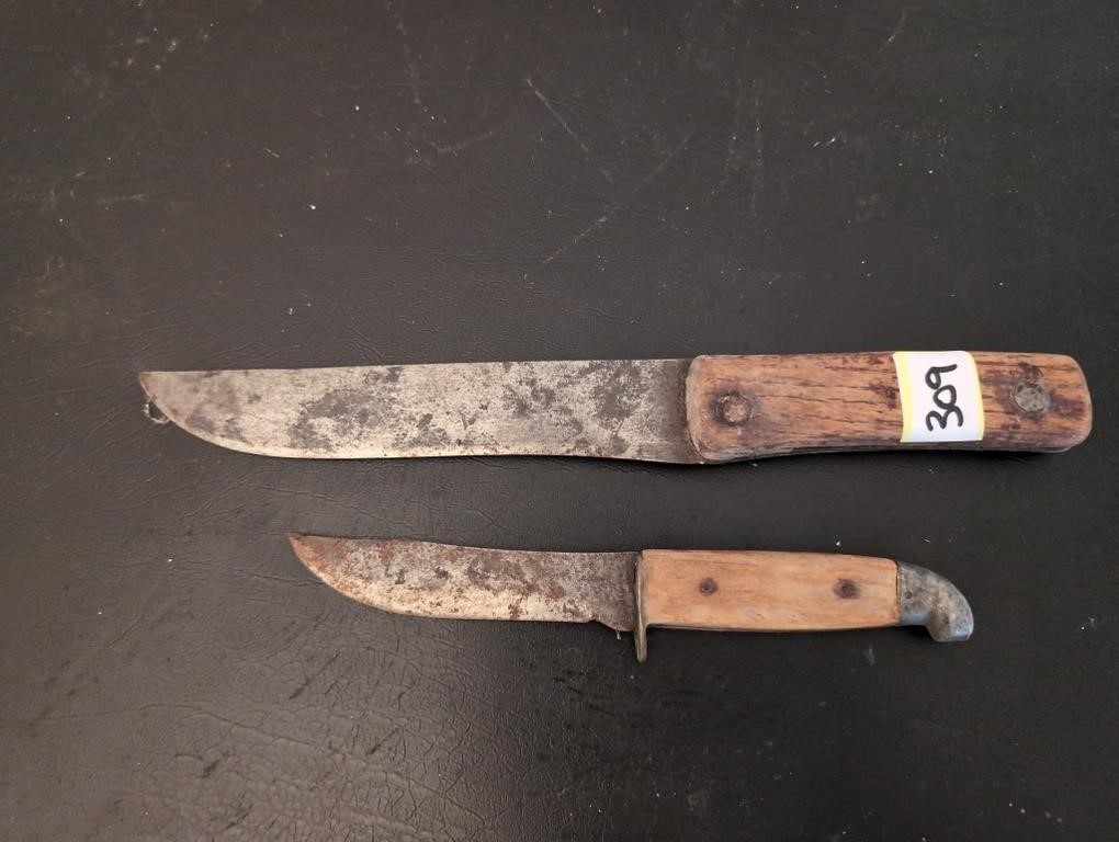 2 old knives