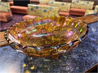 Carnival Glass Candy Dish