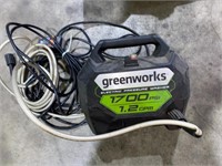 GREENWORKS ELECTRIC PRESSURE WASHER 1700 PSI 1.2