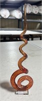 22" Murano glass sculpture