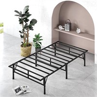 Smart Base Compact 14" Metal Bed Frame, Twin