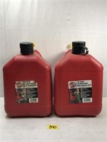 2 Blitz Gasoline Containers, 2 Gallon