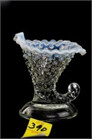 Fenton Coracopia Horn of Plenty French Opalescent
