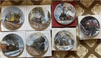 7 Age of Steam Collector's Plates
