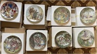 8 Alice in Wonderland Collector's Plates