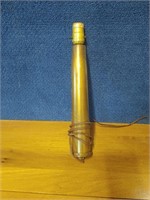 Trench Art Lamp dated 1945