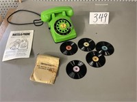 MATTEL - O - PHONE AND RECORDS - DR.SUESS