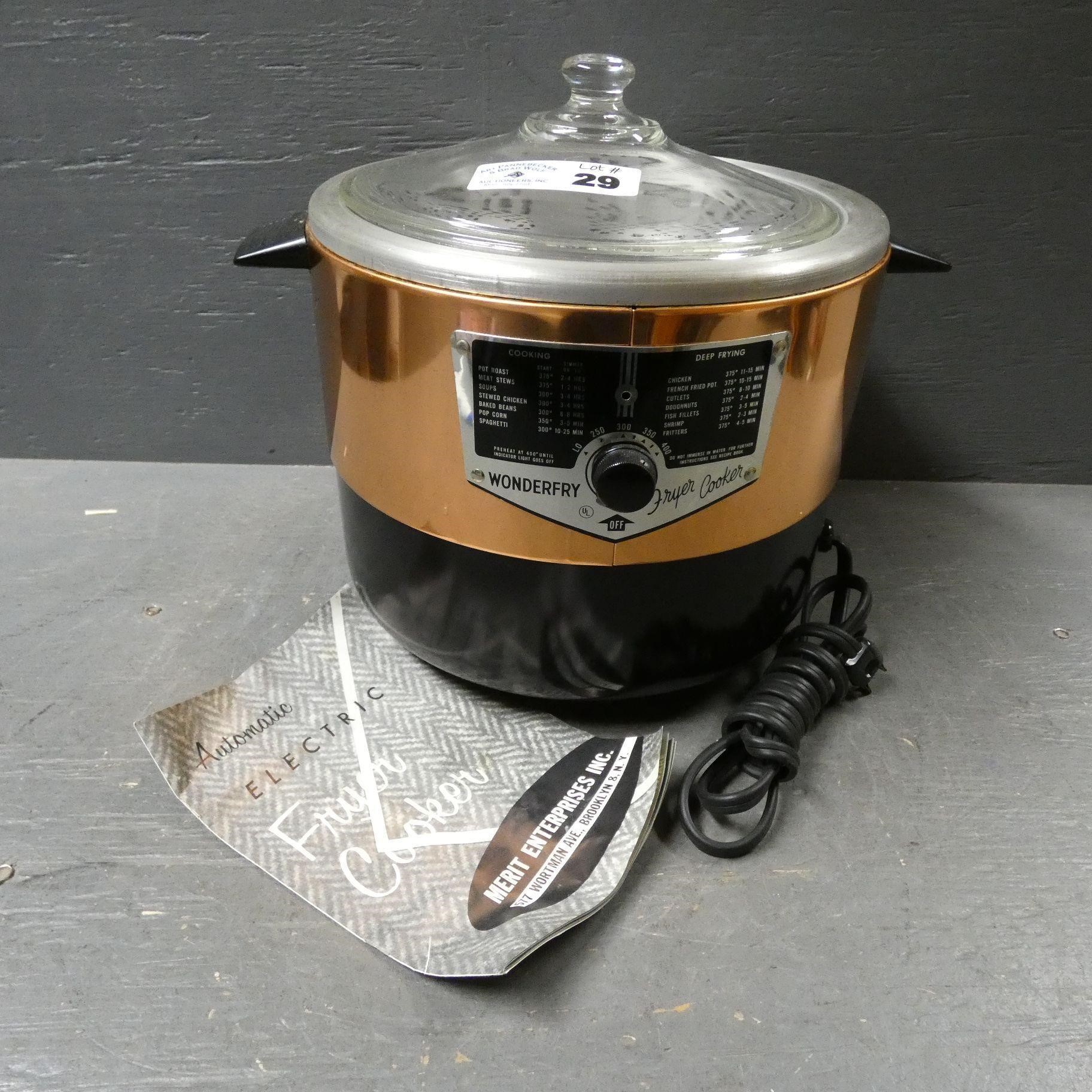 Copper Wonderfry Cooker