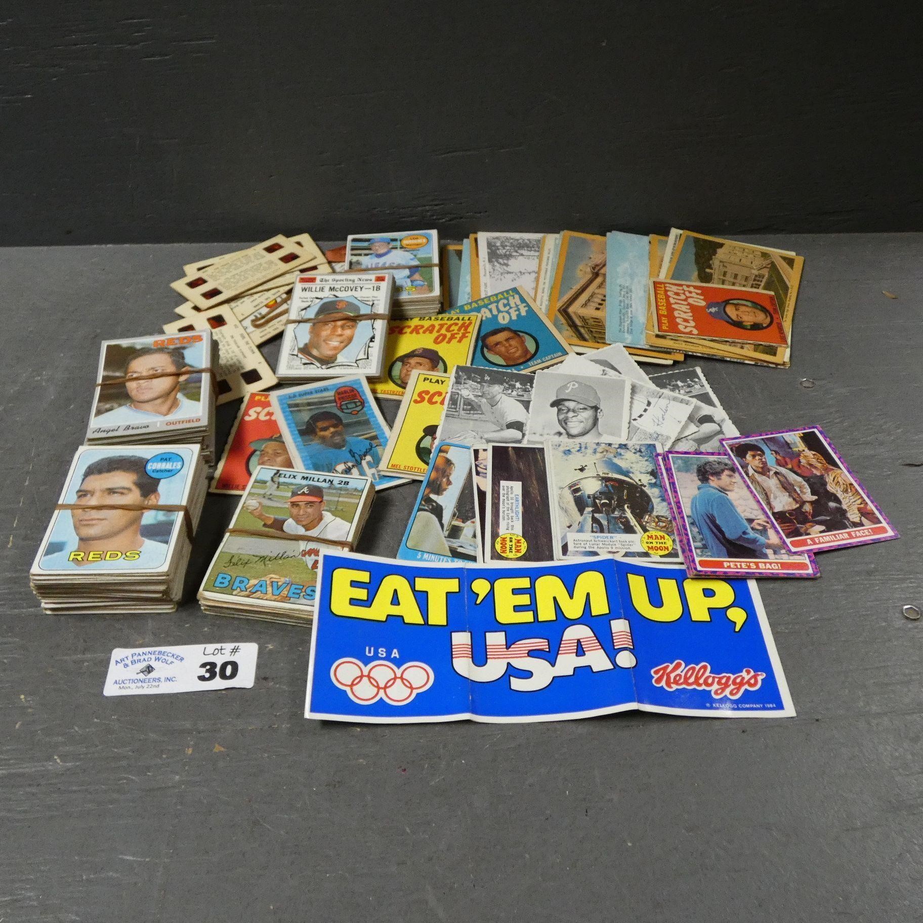 Assorted 1960's Baseball Cards