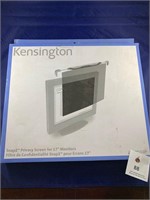 Kensington privacy screen for 17" computer monitor