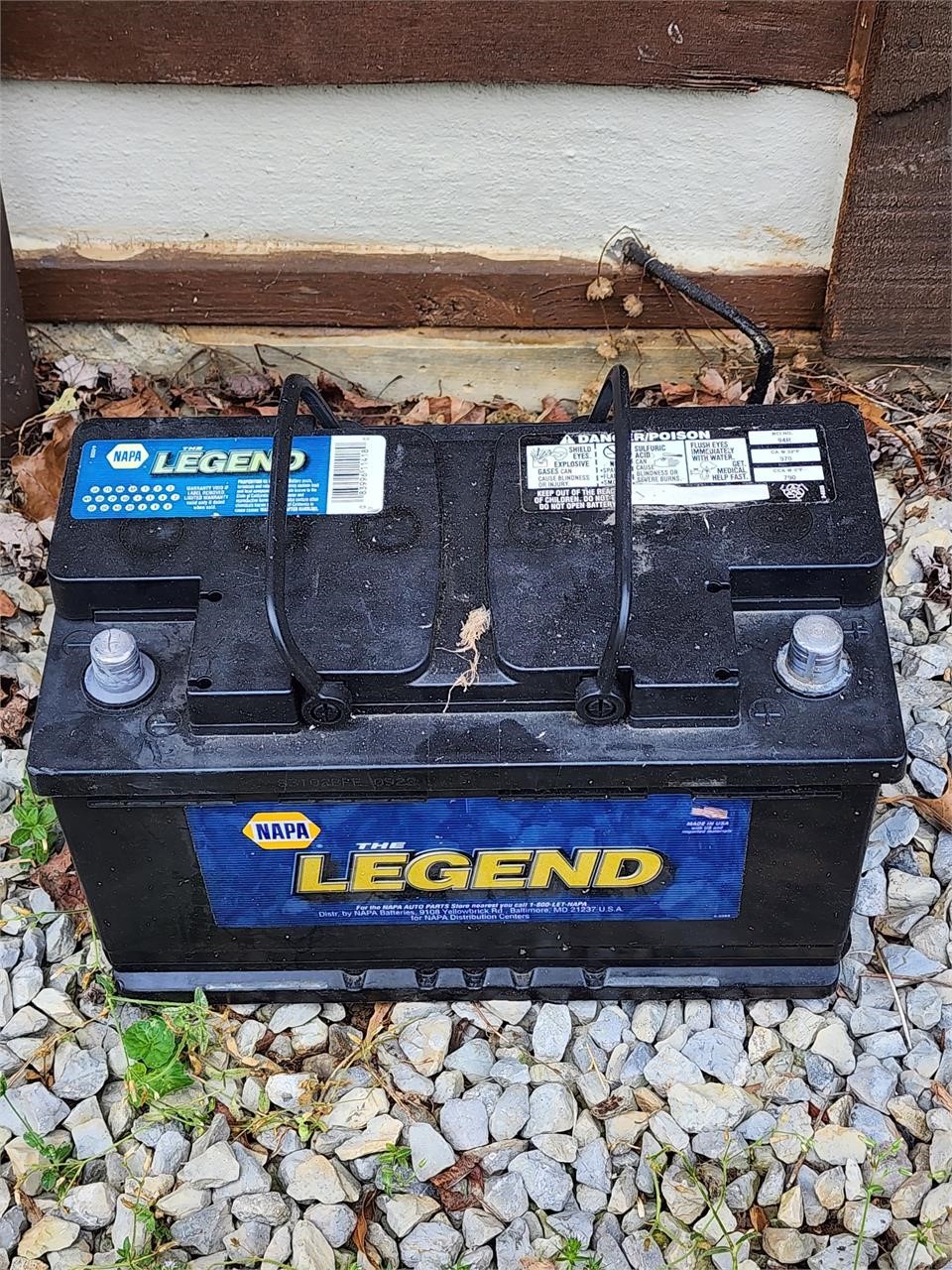 Old battery untested
