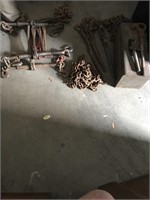 Chains, tie downs  tool box