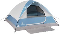 ALPHA CAMP 3/4P Camping Dome Tent  Waterproof