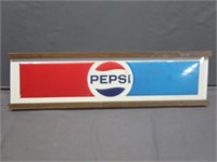 ~ All Metal Embossed Pepsi Sign