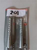 2 pack 3/8" masonry drill bits