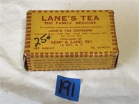 Vintage Lanes Tea Family Medicine Container