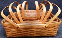 (4) Longaberger Gathering Baskets