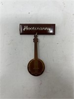 Hootenanny Banjo pin