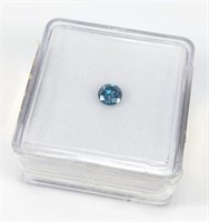 0.30 cts. Fiery Sky Blue Natural stone color