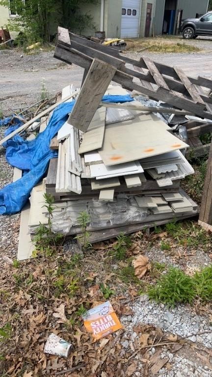 Cement board siding and trim