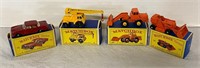 Four Vintage Matchbox Vehicles with Boxes