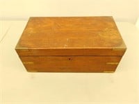 Decorative wooden box 9X17X7