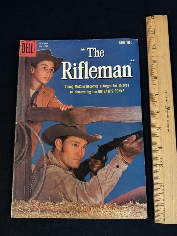 1959 The Rifleman Dell Comic Book No 1009