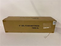 6'' Gel foam mattress Twin