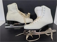 Two pairs of  ice skates size 6 and 7