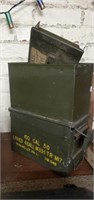 2 metal ammo boxes
**IN BASEMENT