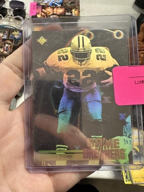 91 UPPER DECK GAME BREAKERS HOLO CARD EMMITT SMITH