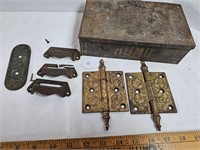 Antique Door Hinges, Drawer Pulls, Plus