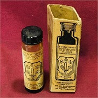 Haarlem Oil Dutch Drops Bottle & Box (Vintage)
