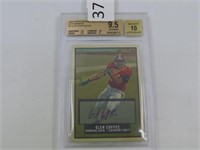 Glen Coffee Autographed Trading Card, Graded 10