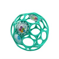 Bright Starts Oball Easy-Grasp Rattle BPA-Free Inf