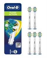 Oral-B FlossAction Replacement Brush Heads 5 Count