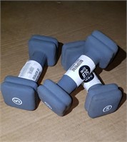SET OF 3 - 5LB HAND WEIGHTS