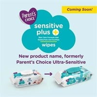Parent's Choice Ultra-Sensitive Baby Wipes 180 Cou