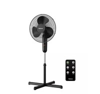 16 in. Oscillating Digital Stand Fan Black 3