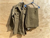 WW II US Army Shirt & Pants