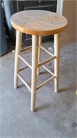 Wooden kitchen bar stool